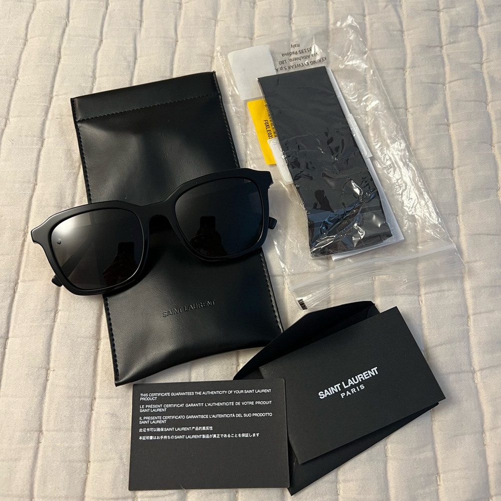 Saint Laurent Black Sunglasses